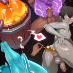 slime genshin impact drawn by frogzoneart