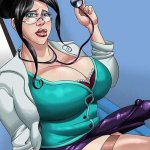Porn comic Side Dishes. Chapter 7. The Fertility Clinic. Sex comic beauty brunette doctor