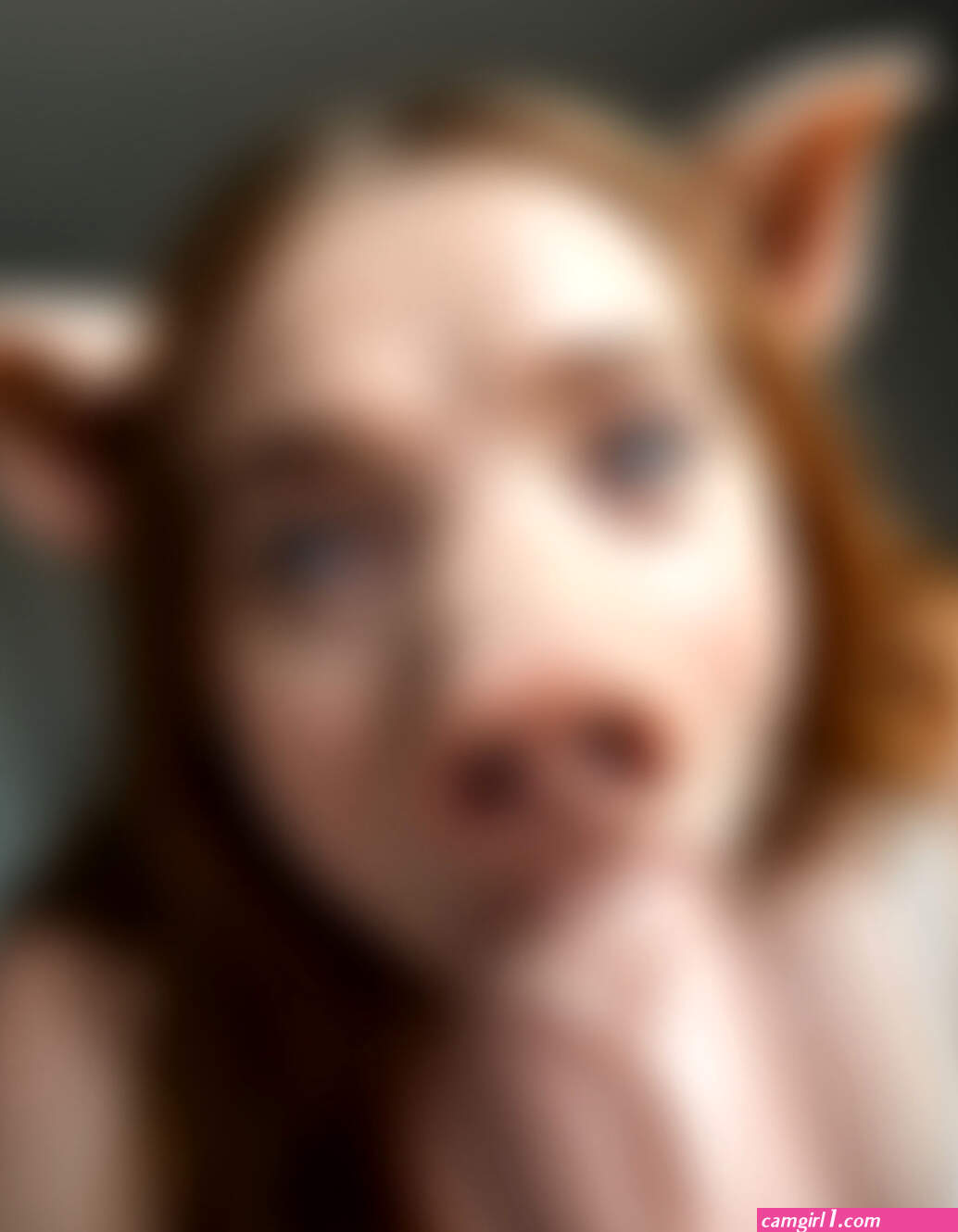 Pig nose blowjob (photos)