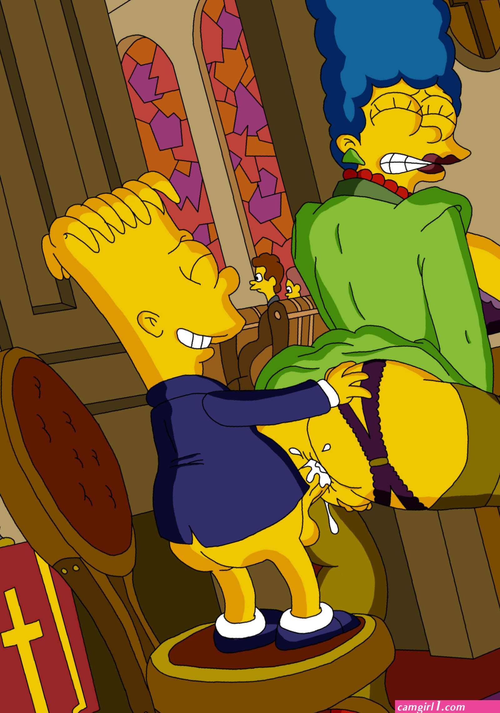 The simpsons bart x marge porn (photos)